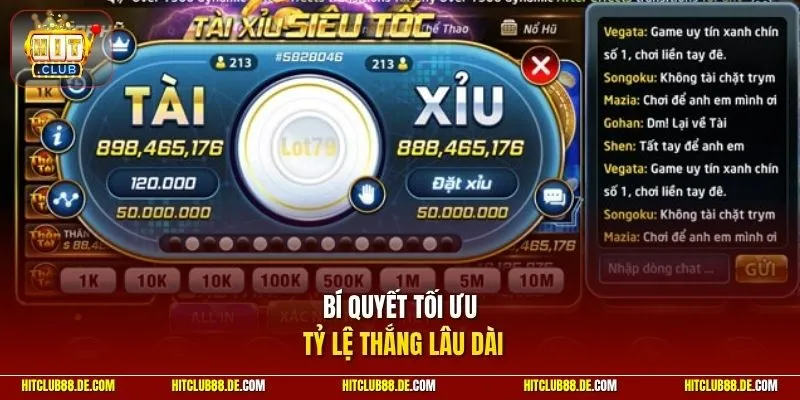 Bí quyết tối ưu tỷ lệ thắng lâu dài