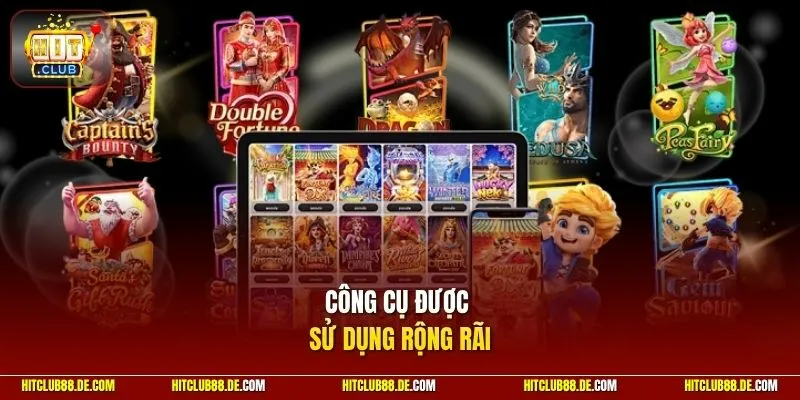 Công cụ được sử dụng rộng rãi