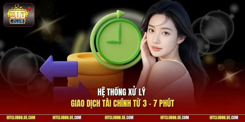 Hệ thống xử lý giao dịch tài chính từ 3 - 7 phút
