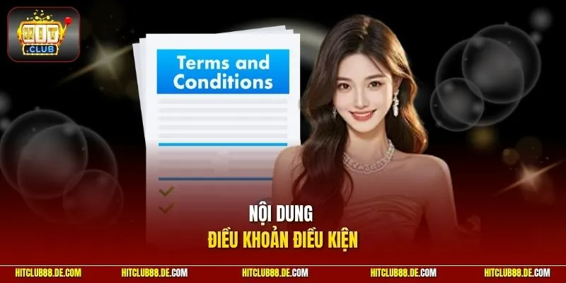 Nội dung điều khoản điều kiện